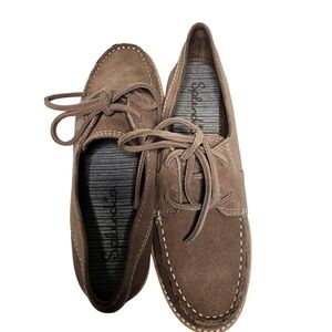 SPLENDID leather loafer new with tags size 8.5 tan flats ladies shoe